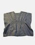 Embroidered Baby Kaftan Top with Smocked Waist